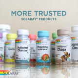 SOLARAY charbon activé coco poudre pour soutien digestif, utilisation simple