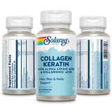 SOLARAY Collagen Keratin contrôle qualité en laboratoire Utah.