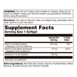 SOLARAY CoQ-10 Bio 100 mg – capsules faciles à avaler favorisant l’énergie.