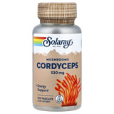 SOLARAY Cordyceps – bouteille visible, soutien potentiel d'énergie pour la journée.