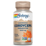 SOLARAY Cordyceps fermenté – bouteille de suppléments, énergie durable