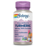 SOLARAY Curcuma 600 mg – bouteille pour le confort des articulations et le bien-être quotidien.