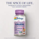 SOLARAY Curcuma 600 mg – capsules faciles à prendre pour le soutien des articulations.