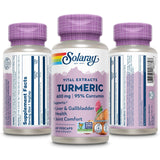 SOLARAY Curcuma 600 mg – fabrication avec contrôles qualité en laboratoire interne.