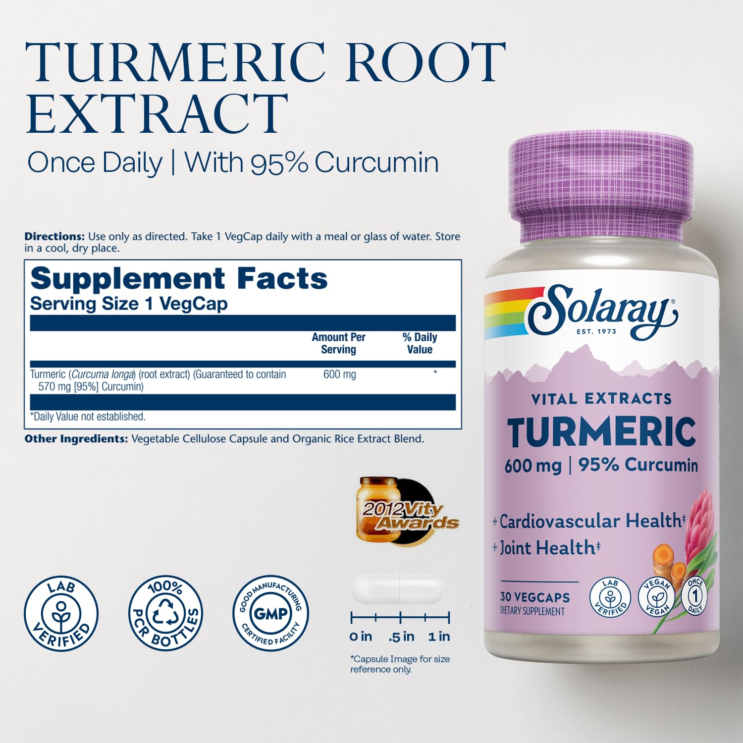 SOLARAY curcuma soutient les articulations pendant l’effort quotidien.