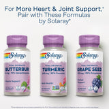 SOLARAY Curcuma: utilisation quotidienne facile pour le mode de vie actif.