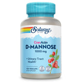 SOLARAY D-Mannose bouteille et emballage recyclé, choix respectueux de l'environnement pour votre routine.