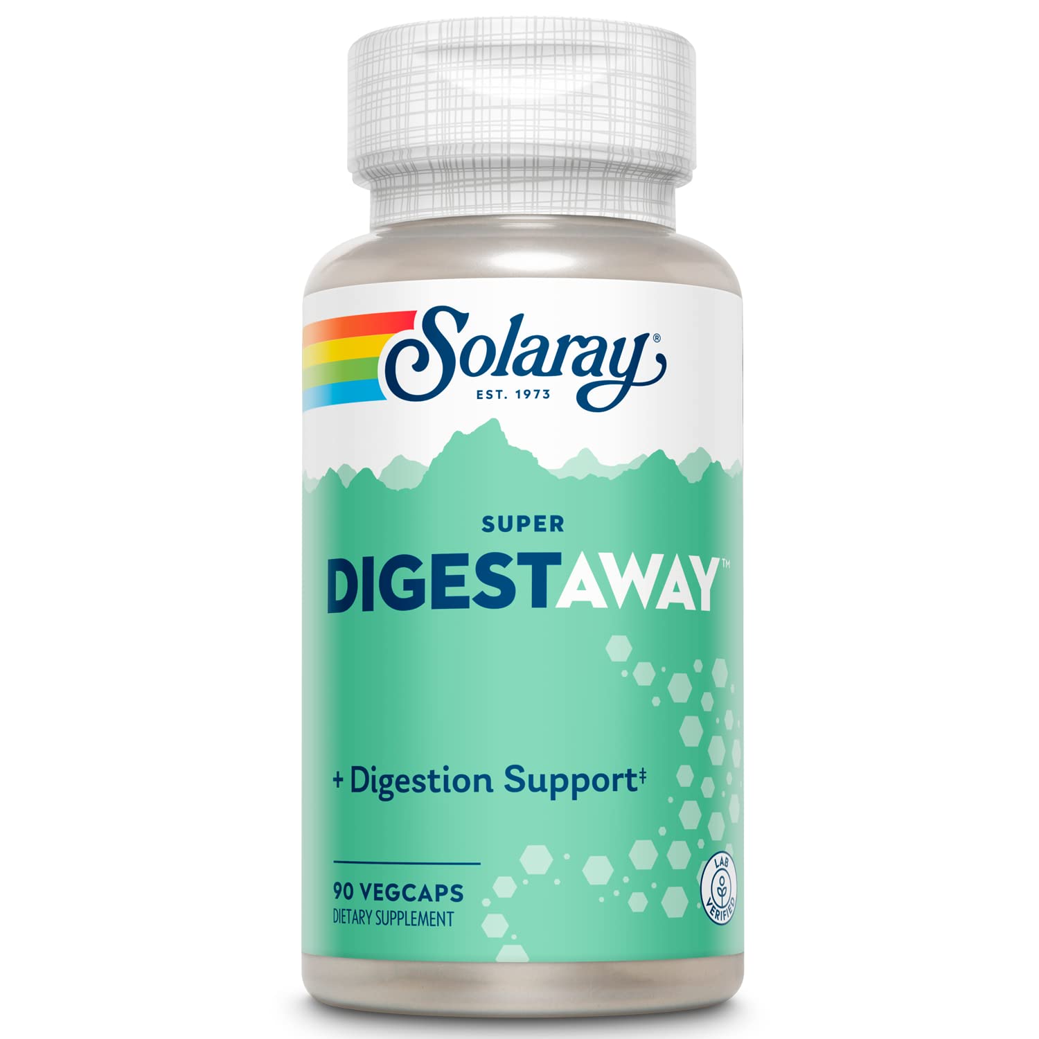 SOLARAY Digestaway bouteille pratique pour soutenir la digestion quotidienne