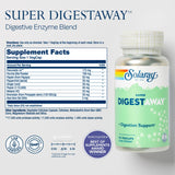 SOLARAY Digestaway composition papain et gingembre pour le confort digestif