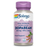 SOLARAY Dopabean: bouteille L-Dopa présentée pour explorer le bien-être potentiel.