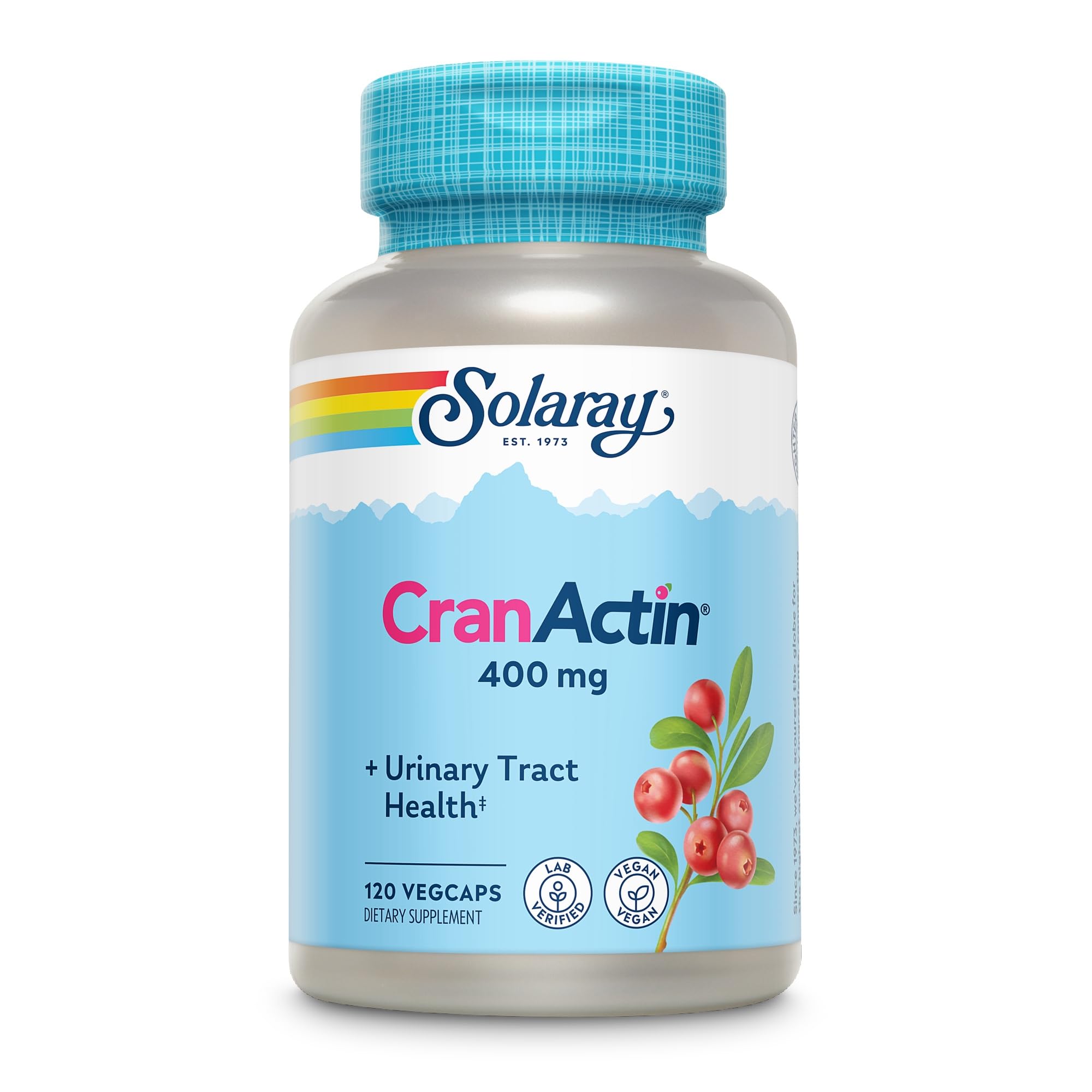 SOLARAY CranActin – emballage en résine recyclée post-consommation pour une option durable.
