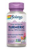 SOLARAY extrait curcuma racine 300 mg en capsules végétariennes, soutien au quotidien.