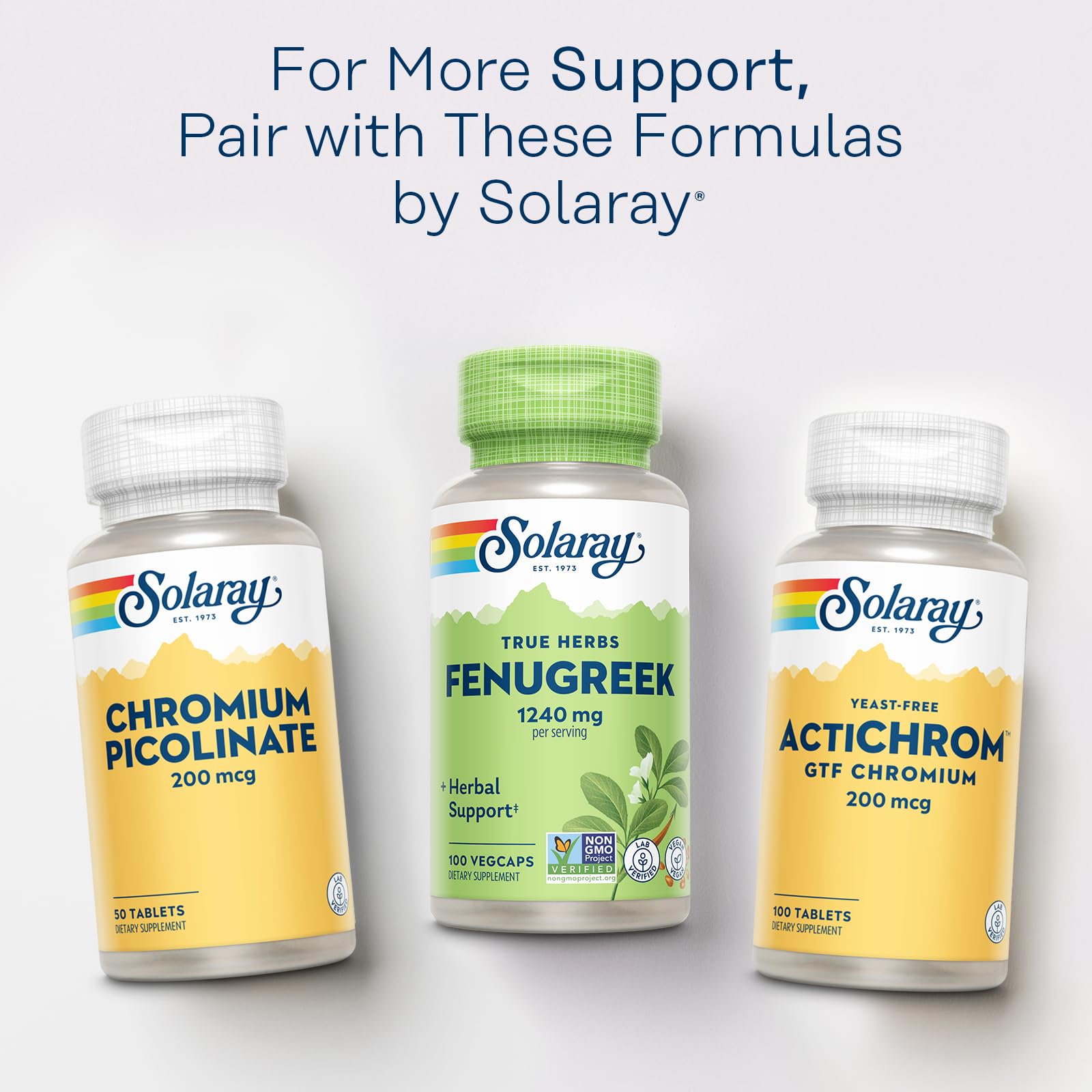 SOLARAY Fenugrec 1240 mg – engagement éco-responsable et reforestation