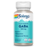 SOLARAY GABA avec orge fermentée en bouteille pour une détente douce.