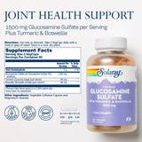 SOLARAY gélules glucosamine – visuel des comprimés pour la mobilité.