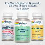SOLARAY Gutshield Poudre — utilisation quotidienne simple, soutient intestinal potentiel