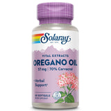 SOLARAY huile d'origan: bouteille softgel prête à l’emploi pour le quotidien