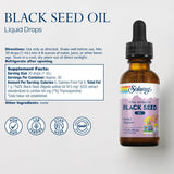 SOLARAY huile de nigelle idéale pour diluer dans l’eau et boire.