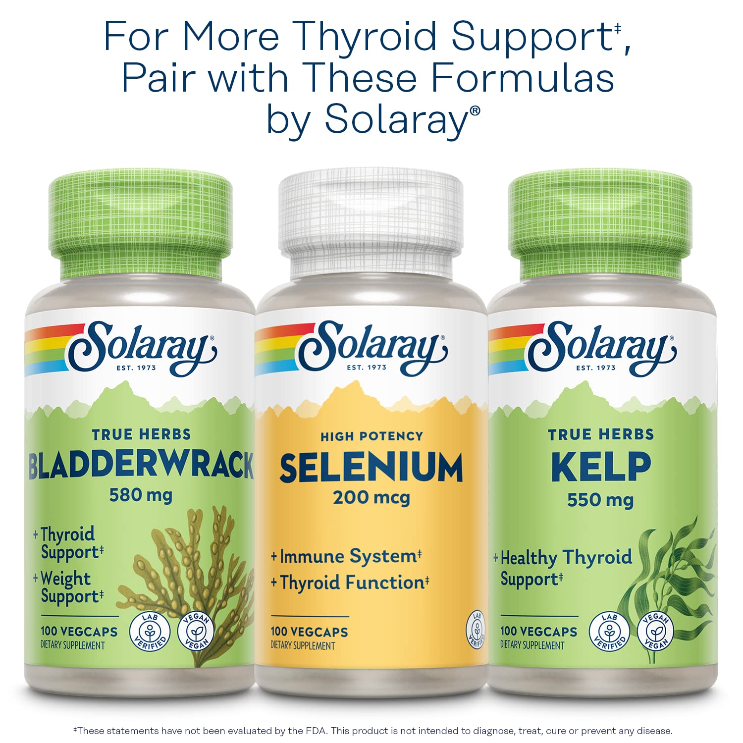 Solaray Iodine 500 mcg – garantie satisfait ou remboursé de 60 jours.