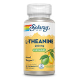 SOLARAY L-Theanine tablettes à mâcher de 200 mg pour un calme quotidien