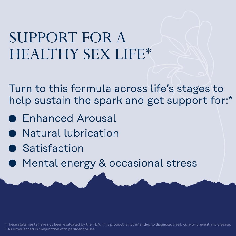 SOLARAY Libido Life Stages – Shatavari extrait soutient le confort et l’équilibre.