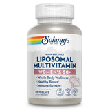 SOLARAY Liposomale Multivitamine femmes 50+ en bouteille, soutien quotidien.