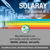 SOLARAY L-Lysine 500 mg emballage bouteille pour conserver les gélules.