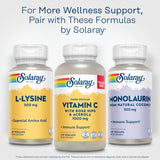 SOLARAY L-Lysine 500 mg — utilisation quotidienne soutenant le collagène