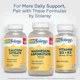 SOLARAY Magnésium Asporotate 400 mg – emballage écoresponsable PCR.