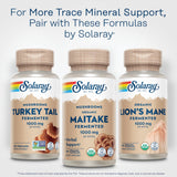 SOLARAY Maitake: emballage après-consommation recyclé pour réduire l'impact.
