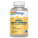 SOLARAY Mega Multi Mineral - Bouteille, soutien quotidien des minéraux.