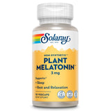 SOLARAY Plant Melatonin – bouteille pour sommeil naturel et repos.