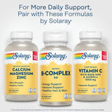 SOLARAY Methyl B Complex emballage clair, produit vegan et contrôlé en laboratoire
