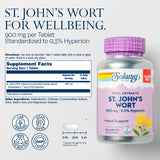 Tablettes SOLARAY millepertuis dosage unique quotidien