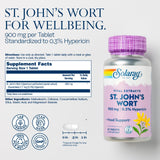 SOLARAY Millepertuis - Tablettes quotidiennes: dosage stable pour l'humeur.