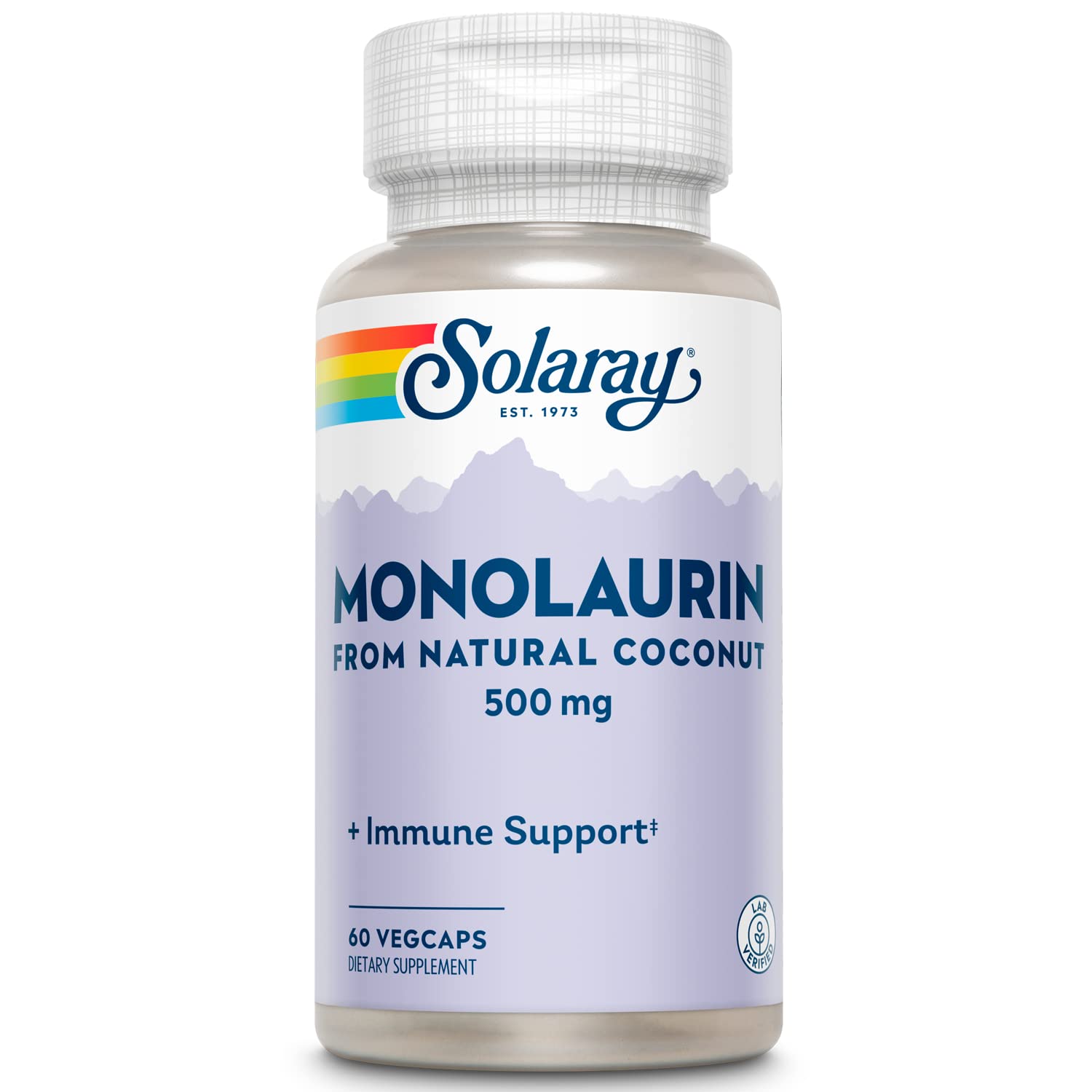 SOLARAY Monolaurine – bouteille 500 mg soutenance potentielle au quotidien.