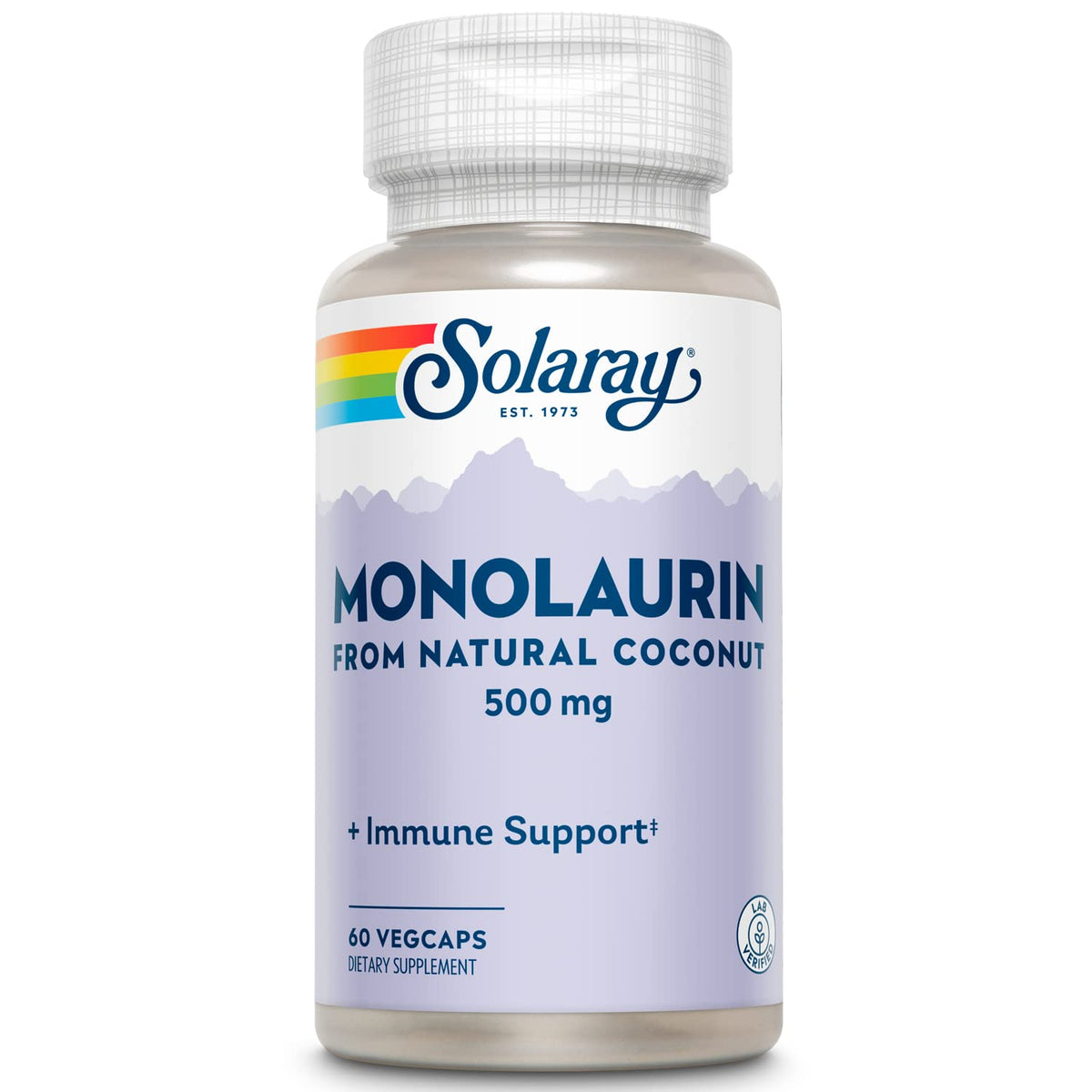 SOLARAY Monolaurine – bouteille 500 mg soutenance potentielle au quotidien.