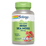 SOLARAY mousse mer irlandaise en bouteille, source naturelle de nutriments pour le bien-être intestinal.
