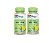 SOLARAY Mullein Leaf – Bouteille PCR pour soutenir les voies respiratoires et une routine végane.