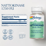 SOLARAY Nattokinase – capsules entériques, meilleure absorption possible.