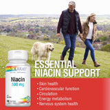 Comprimés SOLARAY Niacin 500 mg: utilisation quotidienne pratique.