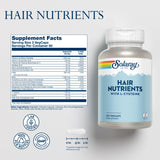 SOLARAY Nutriments cheveux, capsules Biotine pour vitalité et ongles