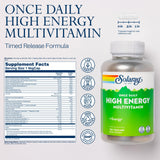 SOLARAY Once Daily gélules faciles à avaler pour énergie et vitalité.