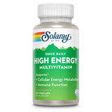 SOLARAY multivitamine quotidienne énergie élevée, bouteille – soutien potentiel à l’énergie.