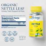 SOLARAY Ortie Capsules Végétales – boîtier montrant le soutien rénal potentiel.