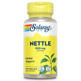 SOLARAY Ortie Feuille 900 mg – bouteille montrant le soutien urinaire potentiel.