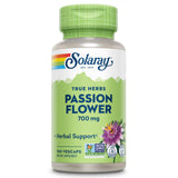 SOLARAY Passiflore 700 mg – Bouteille prête à l’emploi pour la détente naturelle.
