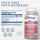 SOLARAY phytoestrogen isoflavones soja en premier plan, soutien potentiel.