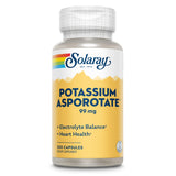 SOLARAY potassium-asporotate bouteille : soutien potentiel à l'équilibre électrolytique.