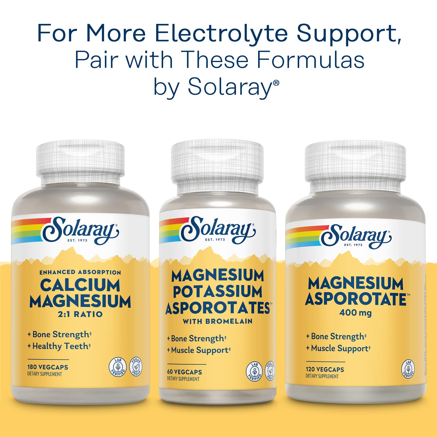 Utilisation quotidienne SOLARAY Potassium Asporotate: prise simple et pratique.
